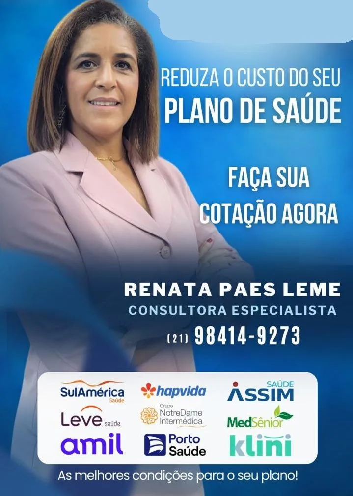 Renata Paes Leme consulta e corretora de planos de saúde - (21) 98414-9273